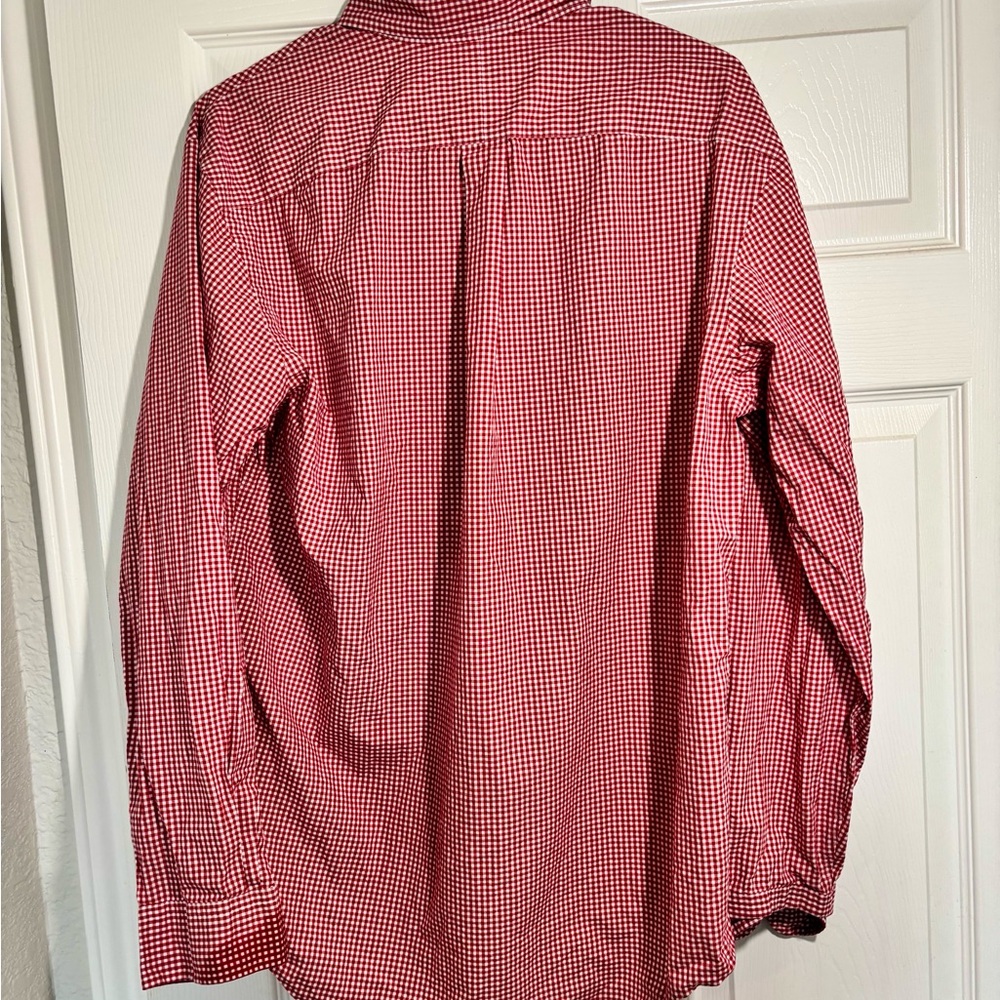 Polo by Ralph Lauren Men's Red Checkered Shirt - Picture 2 of 3
